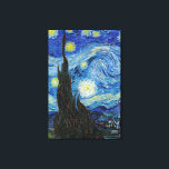 Toile Vincent Van Gogh Starry Nuit Vintage Art<br><div class="desc">Vincent Van Gogh Starry Nuit Vintage Beaux-Arts</div>
