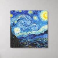 Vincent Van Gogh Starry Nuit Vintage Art