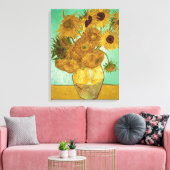 Toile Vincent van Gogh | Sunflowers, 1888 (Insitu(Salon))