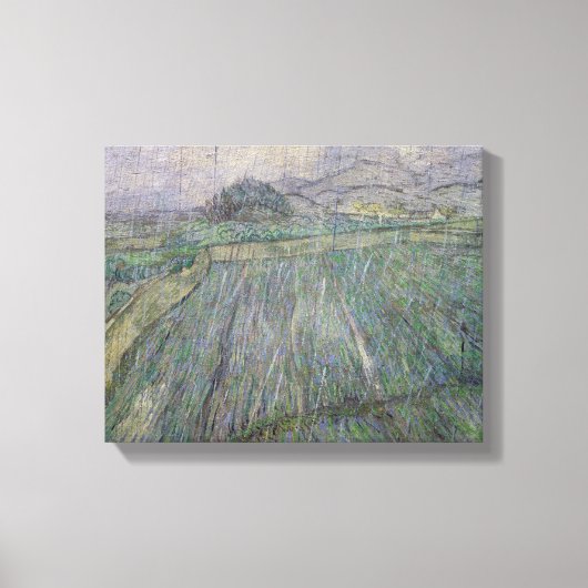 Toile Vincent van Gogh | Tempête du tonnerre (Recto)