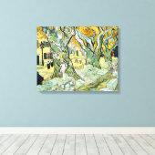 Toile Vincent van Gogh The Road Mender (Insitu (Plancher de Bois))