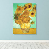 Toile Vincent van Gogh | Tournesols, 1888 (Insitu (Plancher de Bois))