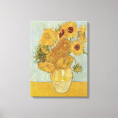 Toile Vincent Van Gogh - Tournesols, 3ème version (Recto)