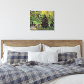 Toile Vincent Van Gogh - Une Voie Dans Le Jardin Public (Insitu(Chambre))