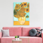 Toile Vincent van Gogh - Vase avec douze tournesols (Insitu(Salon))