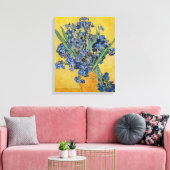 Toile Vincent van Gogh - Vase avec Iris (Insitu(Salon))