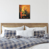 Toile Vincent Van Gogh - Vase Avec Oeillets (Insitu(Chambre))