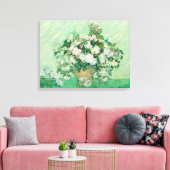 Toile Vincent Van Gogh, Vase de Roses, Roses dans le Vas (Insitu(Salon))