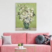 Toile Vincent Van Gogh, Vase de Roses, Roses dans le Vas (Insitu(Salon))