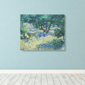 Toile Vincent van Gogh - Verger d'oliviers (Insitu (Plancher de Bois))