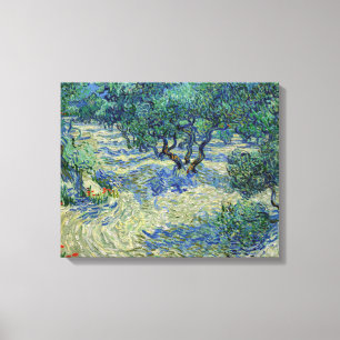 Toile Vincent van Gogh - Verger d'oliviers