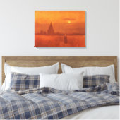 Toile Vincent van Gogh - Vieille tour dans les champs (Insitu(Chambre))