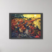 Toile Vincent van Gogh, Vignoble rouge (Recto)