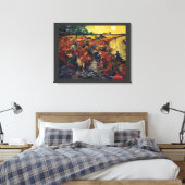 Toile Vincent van Gogh, Vignoble rouge (Insitu(Chambre))