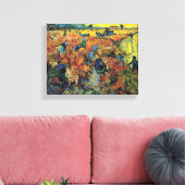 Toile Vincent Van Gogh - Vignoble Rouge À Arles Peinture (Insitu(Salon))