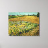 Toile Vincent Van Gogh, Wheatfield, Korenveld (Recto)