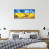 Toile Vincent van Gogh - Wheatfield with Crows (Insitu(Chambre))