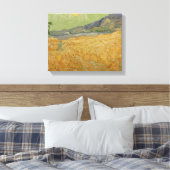 Toile Vincent van Gogh | Wheatfield with Reaper, 1889 (Insitu(Chambre))