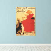 Toile Vingeanne Milk Girl avec chats (Insitu (Plancher de Bois))