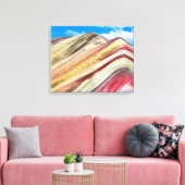 Toile Vinicunca Pérou (Insitu(Salon))