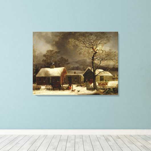 Toile Vintage (Insitu (Plancher de Bois))