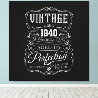 Toile Vintage 1940