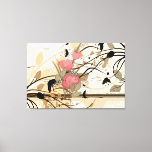 Toile Vintage Abstraite