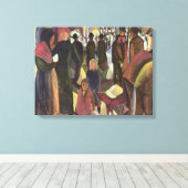 Toile Vintage Août Macke Adieu (Insitu (Plancher de Bois))