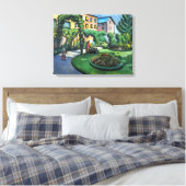 Toile Vintage août Macke Garden Image (Insitu(Chambre))