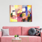 Toile Vintage août Macke Kairouan (Insitu(Salon))