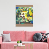 Toile Vintage août Macke Rokoko (Insitu(Salon))
