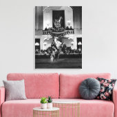 Toile Vintage Autriche Vienne Courbette espagnole (Insitu(Salon))