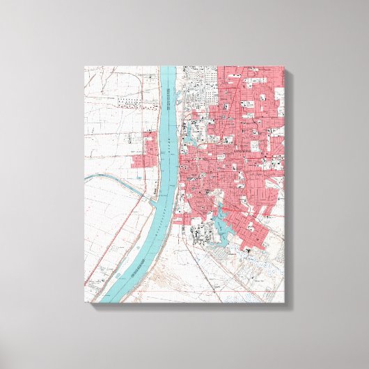 Toile Vintage Baton Rouge (Recto)