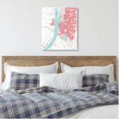 Toile Vintage Baton Rouge (Insitu(Chambre))