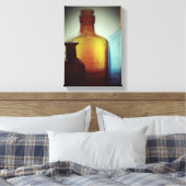 Toile Vintage Bottle Still Life (Insitu(Chambre))