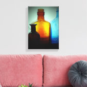 Toile Vintage Bottle Still Life (Insitu(Salon))