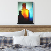 Toile Vintage Bottle Still Life (Insitu(Chambre))