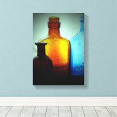 Toile Vintage Bottle Still Life (Insitu (Plancher de Bois))