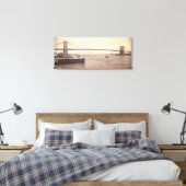 Toile Vintage Brooklyn Bridge Photographie (1896) (Insitu(Chambre))