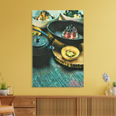Toile Vintage cadeau sushi (Insitu(Salon))