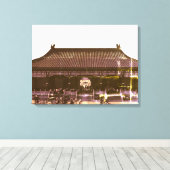 Toile Vintage china temple of heaven gate (Insitu (Plancher de Bois))
