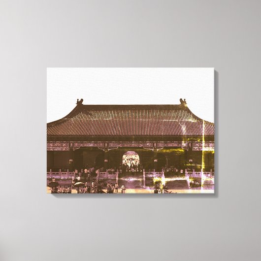 Toile Vintage china temple of heaven gate (Recto)