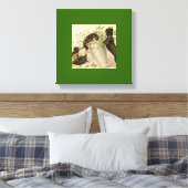 Toile Vintage Christmas Victorian (Insitu(Chambre))