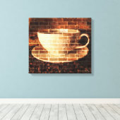 Toile Vintage Coffee Wall Art (Insitu (Plancher de Bois))