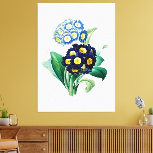 Toile Vintage Cowslip Primrose botanique (Insitu(Salon))