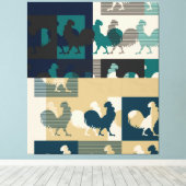 Toile VINTAGE enrobée ROOSTER (Insitu (Plancher de Bois))