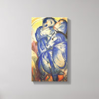 Vintage Franz Marc La Tour des Chevaux Bleus