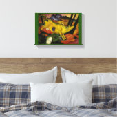Toile Vintage Franz Marc La Vache Jaune (Insitu(Chambre))
