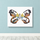 Toile Vintage Greenville South Carolina Fairy Lady art  (Insitu (Plancher de Bois))