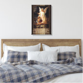 Toile Vintage Guardian Angel (Insitu(Chambre))
